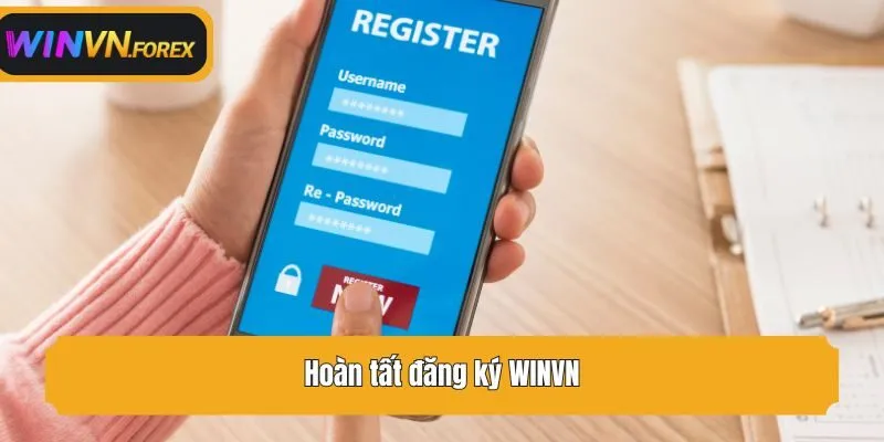 Hoàn tất đăng ký WINVN